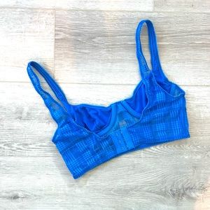 Urban outfitters blue lace bra